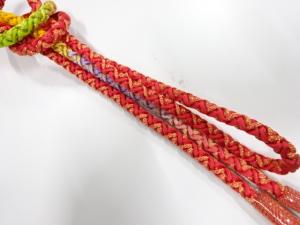 未使用品　正絹　手組帯締め